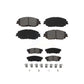 Front Rear Semi-Metallic Brake Pads Kit For Toyota Camry RAV4 Lexus C-HR ES350 Avalon ES300h UX250h UX200 ES250 Venza Corolla Cross KSM-100534