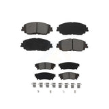 Front Rear Semi-Metallic Brake Pads Kit For Toyota Camry RAV4 Lexus C-HR ES350 Avalon ES300h UX250h UX200 ES250 Venza Corolla Cross KSM-100534