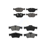 Front Rear Semi-Metallic Brake Pads Kit For Mercedes-Benz E350 S430 E500 S500 AWD KSM-100542
