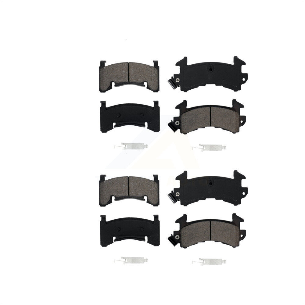 Front Rear Semi-Metallic Brake Pads Kit For Chevrolet Camaro Pontiac Firebird Cadillac Eldorado Buick Riviera Seville Oldsmobile Toronado KSM-100549