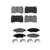 Front Rear Semi-Metallic Brake Pads Kit For Cadillac CTS With Brembo Calipers KSM-100558