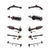 Front Control Arms Assembly And Complete Shock Tie Rods Link Sway Bar Suspension Kit (10Pc) For 2005-2007 Honda Odyssey Touring KSS-104001