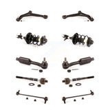 Front Control Arms Assembly And Complete Shock Tie Rods Link Sway Bar Suspension Kit (10Pc) For 2008-2009 Honda Odyssey Touring KSS-104003