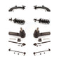 Front Control Arms Assembly And Complete Shock Tie Rods Link Sway Bar Suspension Kit (10Pc) For 2007-2011 Honda CR-V Vehicles Manufactured In Japan KSS-104017