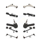 Front Control Arms Assembly And Complete Shock Tie Rods Link Sway Bar Suspension Kit (10Pc) For 2012-2013 2015 Chevrolet Cruze Excludes Sport Suspension; Fits Vehicles built after to VIN #C7239134 KSS-104039