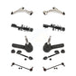 Front Control Arms Assembly And Complete Shock Tie Rods Link Sway Bar Suspension Kit (10Pc) For Chevrolet Volt KSS-104041