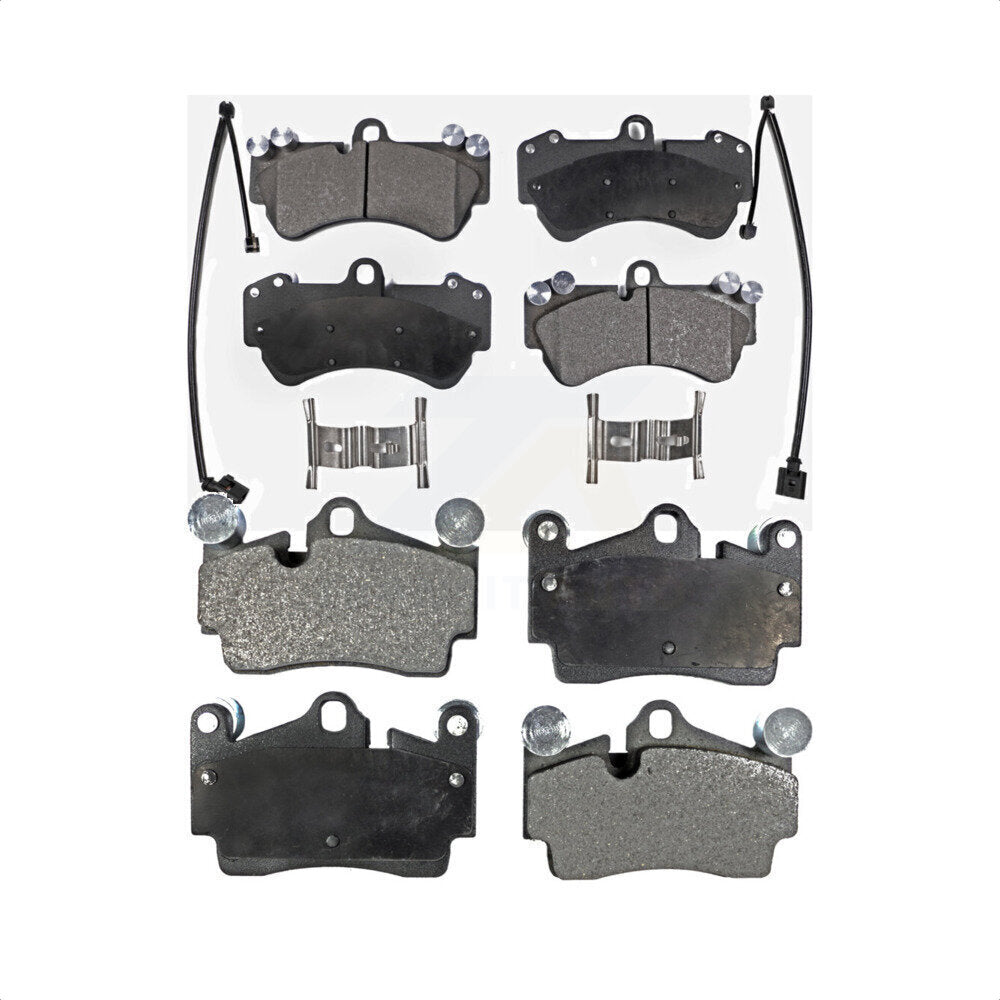Front Rear Ceramic Brake Pads Kit For Porsche Cayenne Volkswagen Touareg With 330mm Diameter Rotor KTC-100016