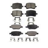 Front Rear Ceramic Brake Pads Kit For Chevrolet Cobalt Malibu Saturn Ion HHR Pontiac G6 Pursuit KTC-100022