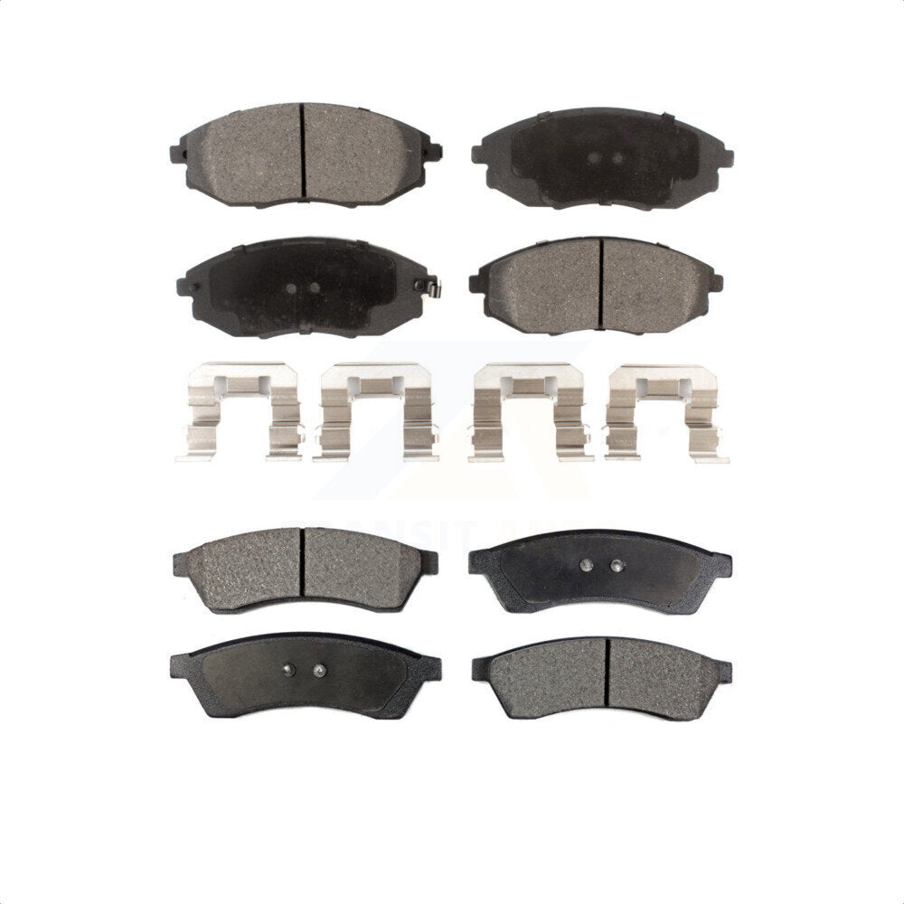 Front Rear Ceramic Brake Pads Kit For 2004-2006 Suzuki Verona Chevrolet Epica KTC-100024