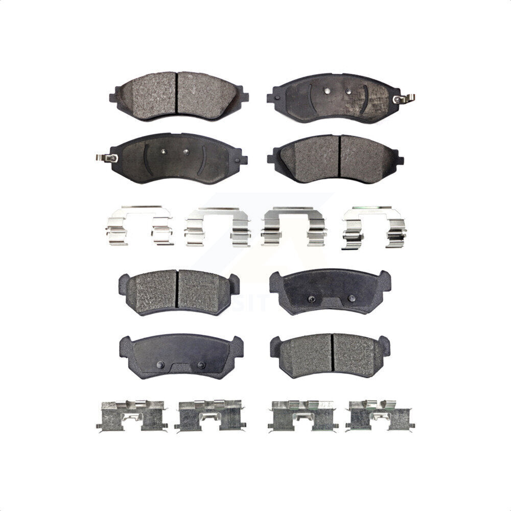 Front Rear Ceramic Brake Pads Kit For Suzuki Forenza Reno Chevrolet Optra KTC-100025