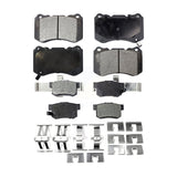 Front Rear Ceramic Brake Pads Kit For Acura TL KTC-100035