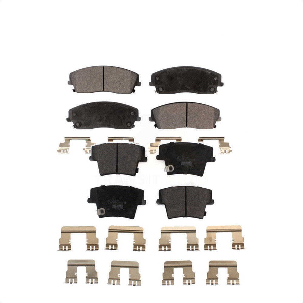 Front Rear Ceramic Brake Pads Kit For Dodge Charger Chrysler 300 Challenger Magnum KTC-100036