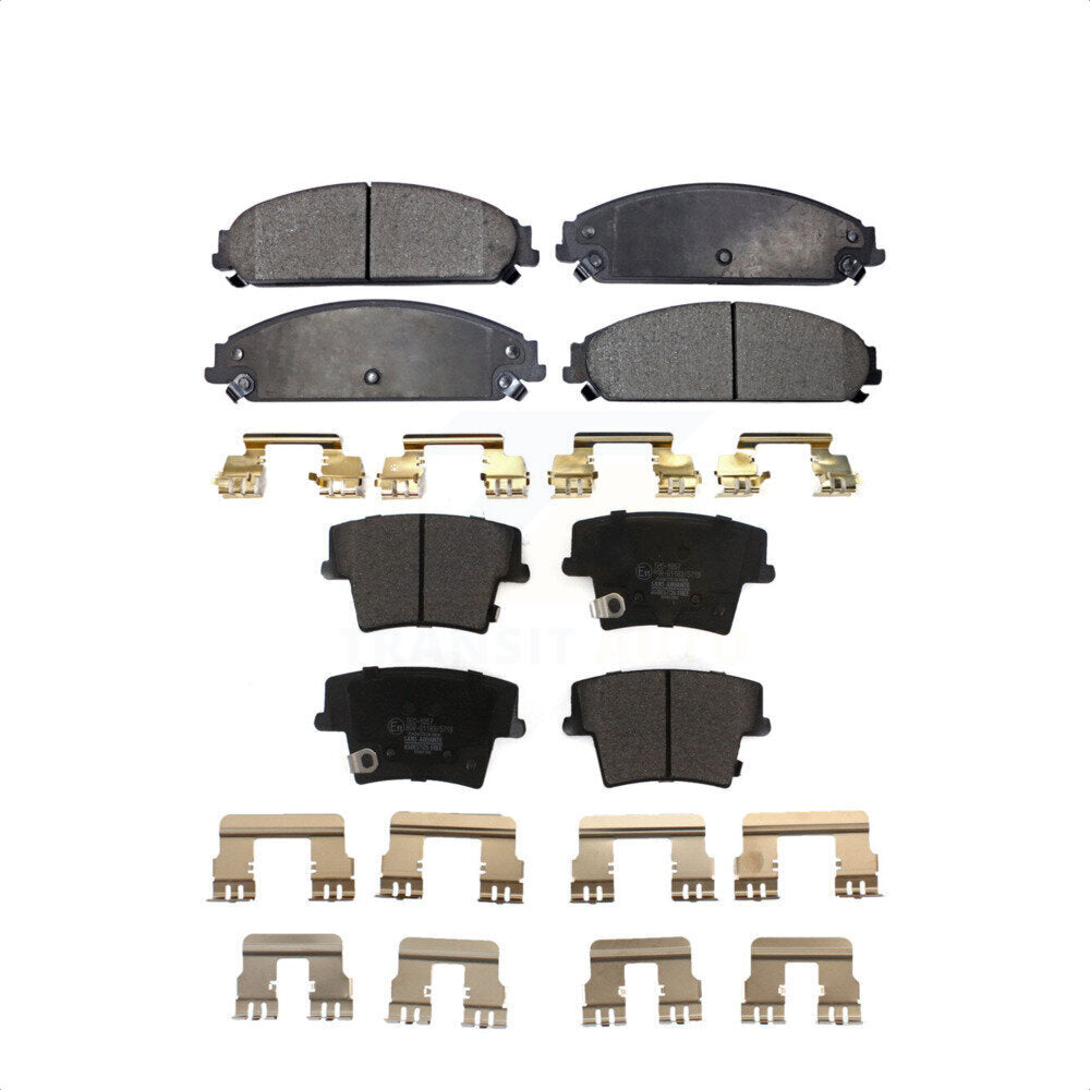 Front Rear Ceramic Brake Pads Kit For Dodge Charger Chrysler 300 Challenger Magnum KTC-100037