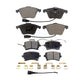 Front Rear Ceramic Brake Pads Kit For Audi A6 Quattro S4 A4 KTC-100069