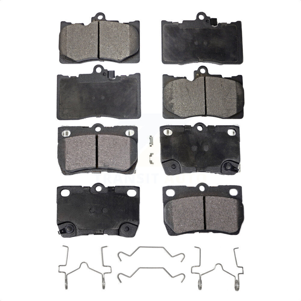 Front Rear Ceramic Brake Pads Kit For Lexus GS350 IS350 GS430 GS450h GS460 KTC-100072