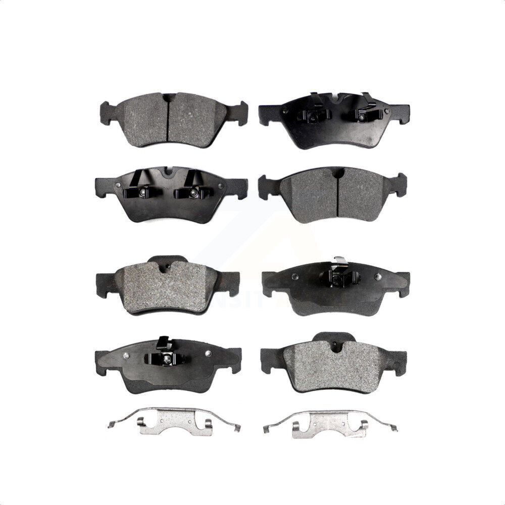 Front Rear Ceramic Brake Pads Kit For Mercedes-Benz ML350 GL450 R350 GL550 ML500 ML320 GL350 ML550 GL320 R500 R320 G55 AMG ML450 KTC-100075