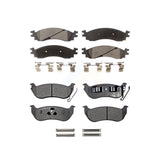 Front Rear Ceramic Brake Pads Kit For Ford Explorer Sport Trac Mercury Mountaineer KTC-100082