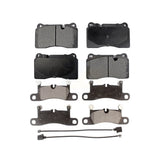 Front Rear Ceramic Brake Pads Kit For 2011-2015 Volkswagen Touareg With 330mm Diameter Rotor KTC-100088