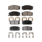 Front Rear Ceramic Brake Pads Kit For Chevrolet Equinox Saturn Vue Captiva Sport Pontiac Torrent Suzuki XL-7 KTC-100116