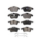 Front Rear Ceramic Brake Pads Kit For 2012 Volvo S40 KTC-100132