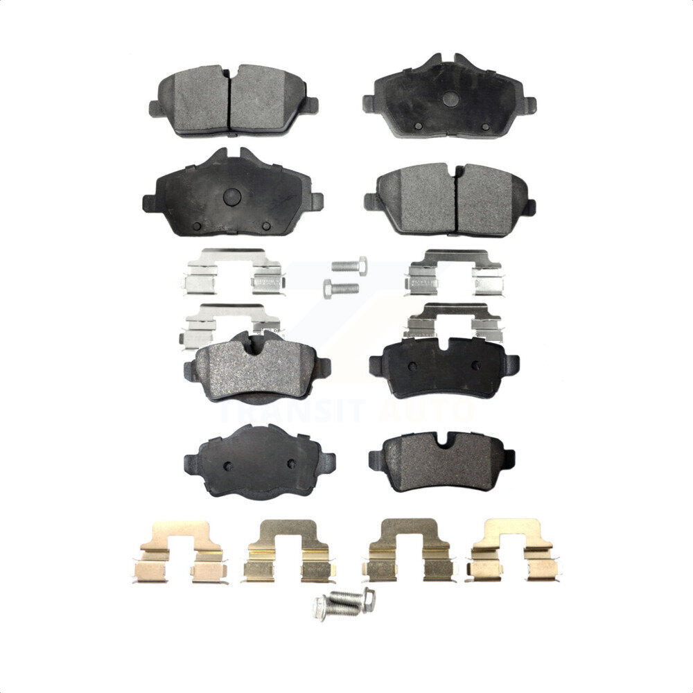 Front Rear Ceramic Brake Pads Kit For Mini Cooper With 280mm Diameter Rotor KTC-100135