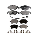 Front Rear Ceramic Brake Pads Kit For Audi Q5 A4 Quattro A5 allroad S5 KTC-100138