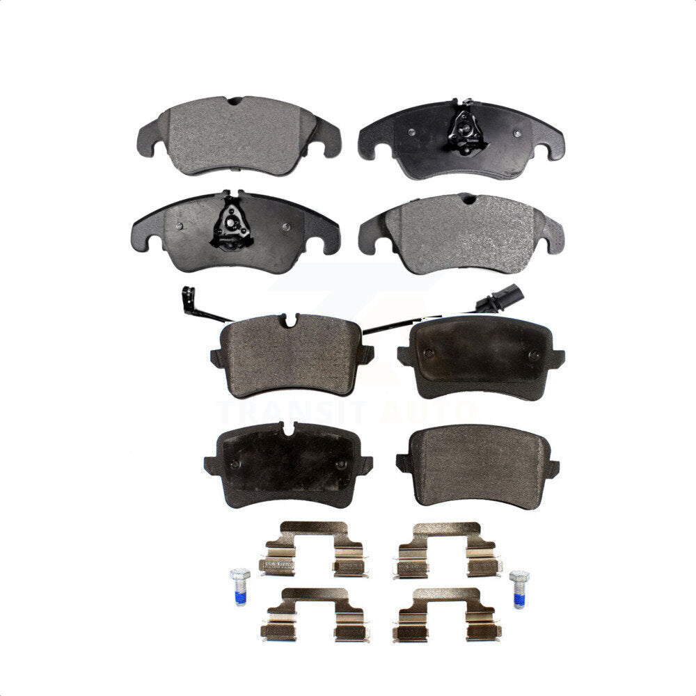Front Rear Ceramic Brake Pads Kit For Audi A6 Quattro A7 KTC-100139