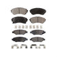 Front Rear Ceramic Brake Pads Kit For Cadillac CTS With Heavy Duty Brakes KTC-100145