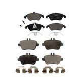Front Rear Ceramic Brake Pads Kit For Mercedes-Benz SLK250 SLK350 SLK300 SLC300 KTC-100153