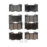 Front Rear Ceramic Brake Pads Kit For INFINITI G37 Q50 Q60 M37 Nissan 370Z Q70 Q70L QX70 M56 FX50 Z KTC-100155
