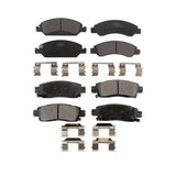 Front Rear Ceramic Brake Pads Kit For Cadillac XTS KTC-100162