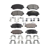 Front Rear Ceramic Brake Pads Kit For Nissan Rogue Maxima Sentra Select Juke KTC-100167
