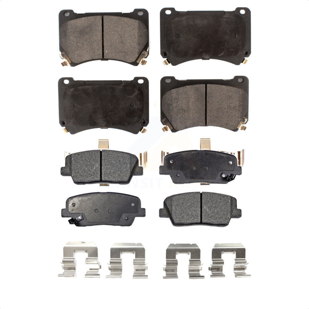Front Rear Ceramic Brake Pads Kit For Hyundai Genesis Equus KTC-100174