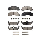 Front Rear Ceramic Brake Pads Kit For 2010-2011 Ford F-150 KTC-100196