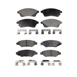 Front Rear Ceramic Brake Pads Kit For Cadillac SRX Saab 9-4X KTC-100202