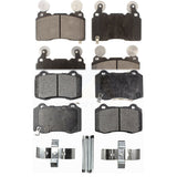 Front Rear Ceramic Brake Pads Kit For Chevrolet Camaro SS KTC-100217
