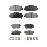 Front Rear Ceramic Brake Pads Kit For Honda Accord KTC-100284