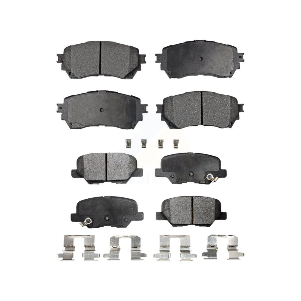 Front Rear Ceramic Brake Pads Kit For Mazda 6 KTC-100288