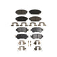 Front Rear Ceramic Brake Pads Kit For 2016-2018 Mazda CX-3 KTC-100292