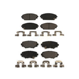 Front Rear Ceramic Brake Pads Kit For Mazda 3 Sport KTC-100293