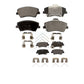 Front Rear Ceramic Brake Pads Kit For Hyundai Elantra Kia Niro Ioniq KTC-100318