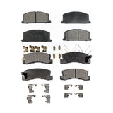 Front Rear Ceramic Brake Pads Kit For Toyota Corolla Celica Geo Prizm Chevrolet Nova KTC-100320