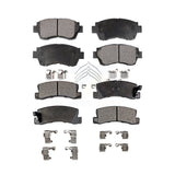 Front Rear Ceramic Brake Pads Kit For Toyota Camry Lexus ES300 Celica KTC-100330