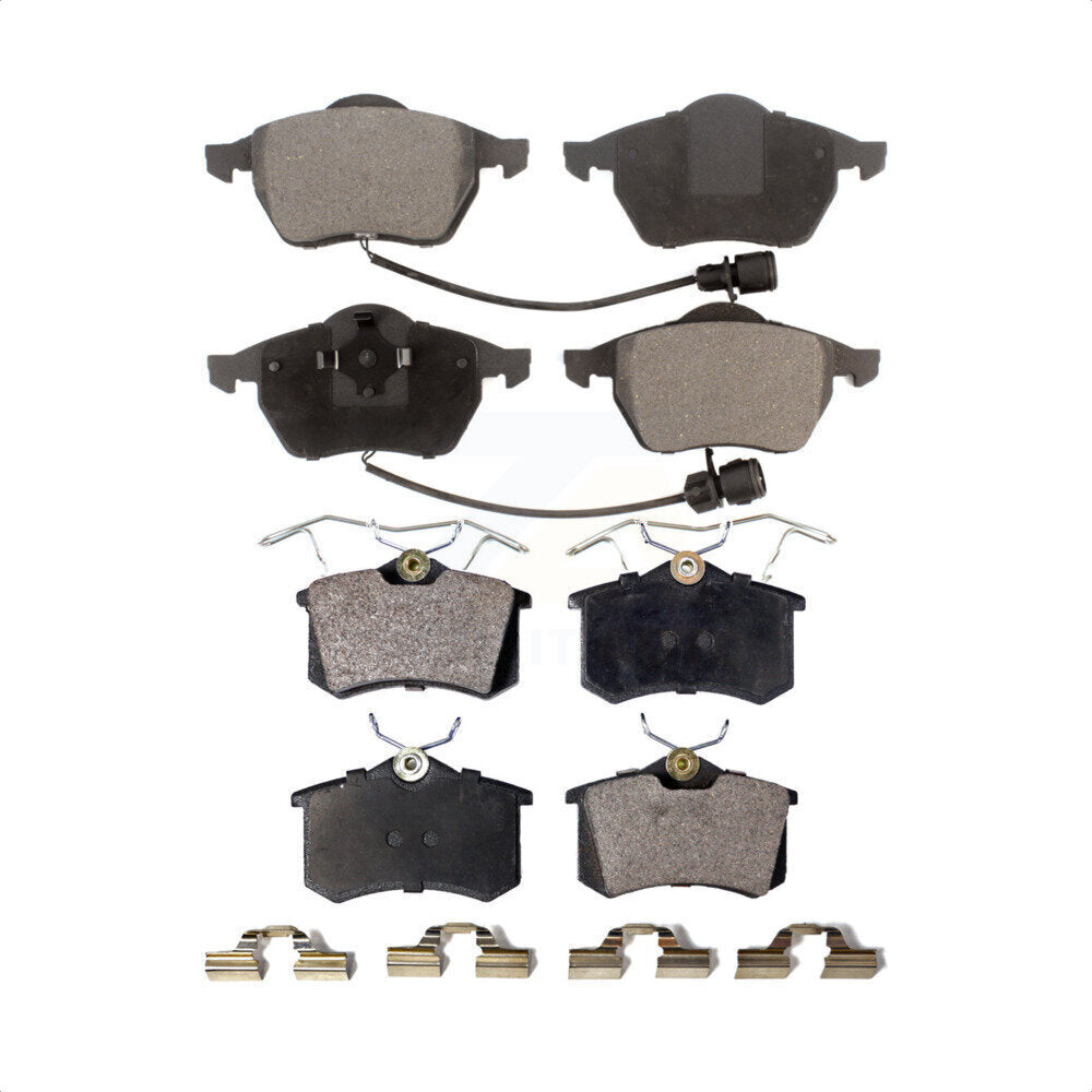 Front Rear Ceramic Brake Pads Kit For 1998-1999 Audi A6 KTC-100341