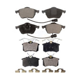 Front Rear Ceramic Brake Pads Kit For 1998-1999 Audi A6 KTC-100341