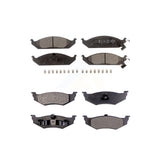 Front Rear Ceramic Brake Pads Kit For Chrysler Sebring Dodge Stratus Cirrus Plymouth Breeze KTC-100350