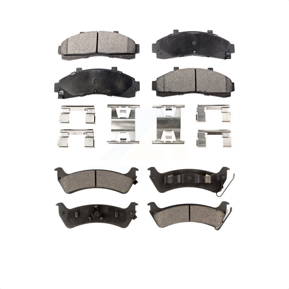 Front Rear Ceramic Brake Pads Kit For 2001 Ford Explorer From 01 02 KTC-100351