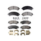 Front Rear Ceramic Brake Pads Kit For Chevrolet S10 Blazer GMC Sonoma Jimmy Oldsmobile Bravada Isuzu Hombre KTC-100378
