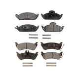 Front Rear Ceramic Brake Pads Kit For Mercedes-Benz ML320 ML350 ML430 KTC-100383