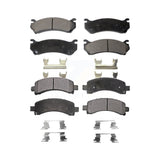 Front Rear Ceramic Brake Pads Kit For Chevrolet Tahoe GMC Suburban 1500 Avalanche Yukon XL Cadillac Escalade Express Savana KTC-100395